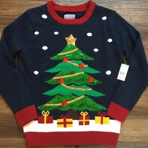 NWT Christmas Tree Sweater